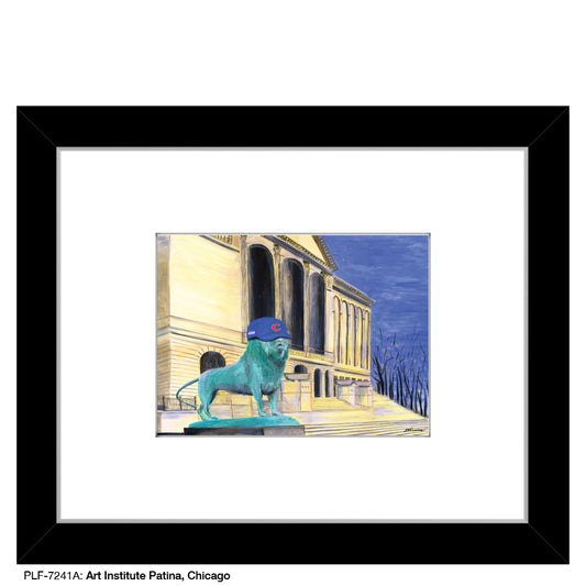 Art Institute Patina, Chicago, Print (#7241A) - Printed Canvas