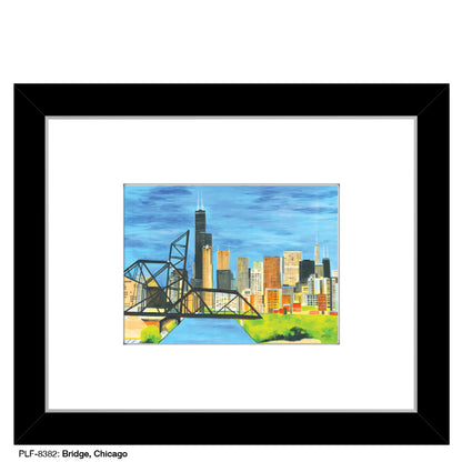 Bridge, Chicago, Print (#8382) - Printed Canvas