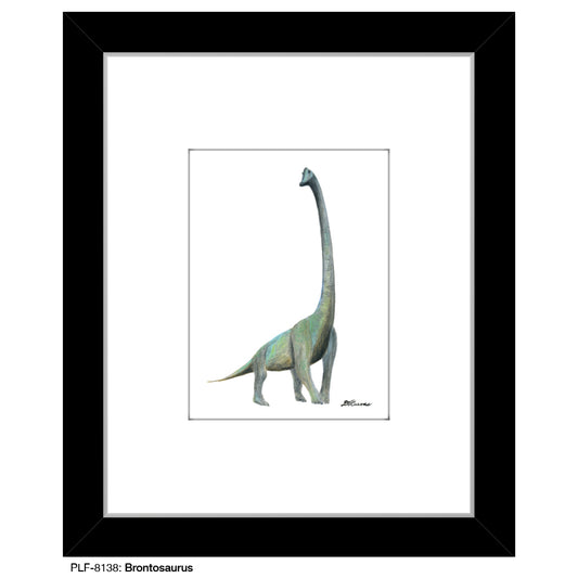 Brontosaurus, Print (#8138) - Printed Canvas