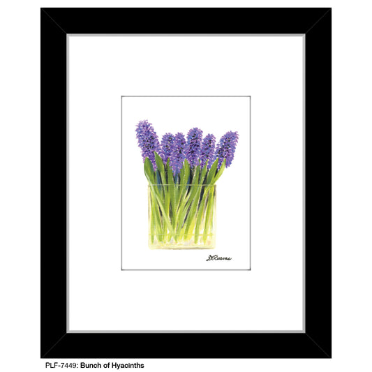 Bunch of Hyacinths, Print (#7449) - Printed Canvas