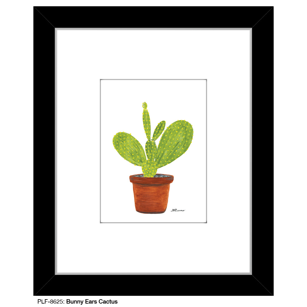 Bunny Ears Cactus, Print (#8625A), Print Matted, www.printedcanvas.com