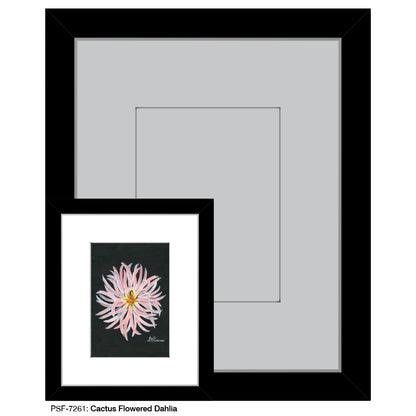Cactus Flowered Dahlia, Print (#7261) - Printed Canvas