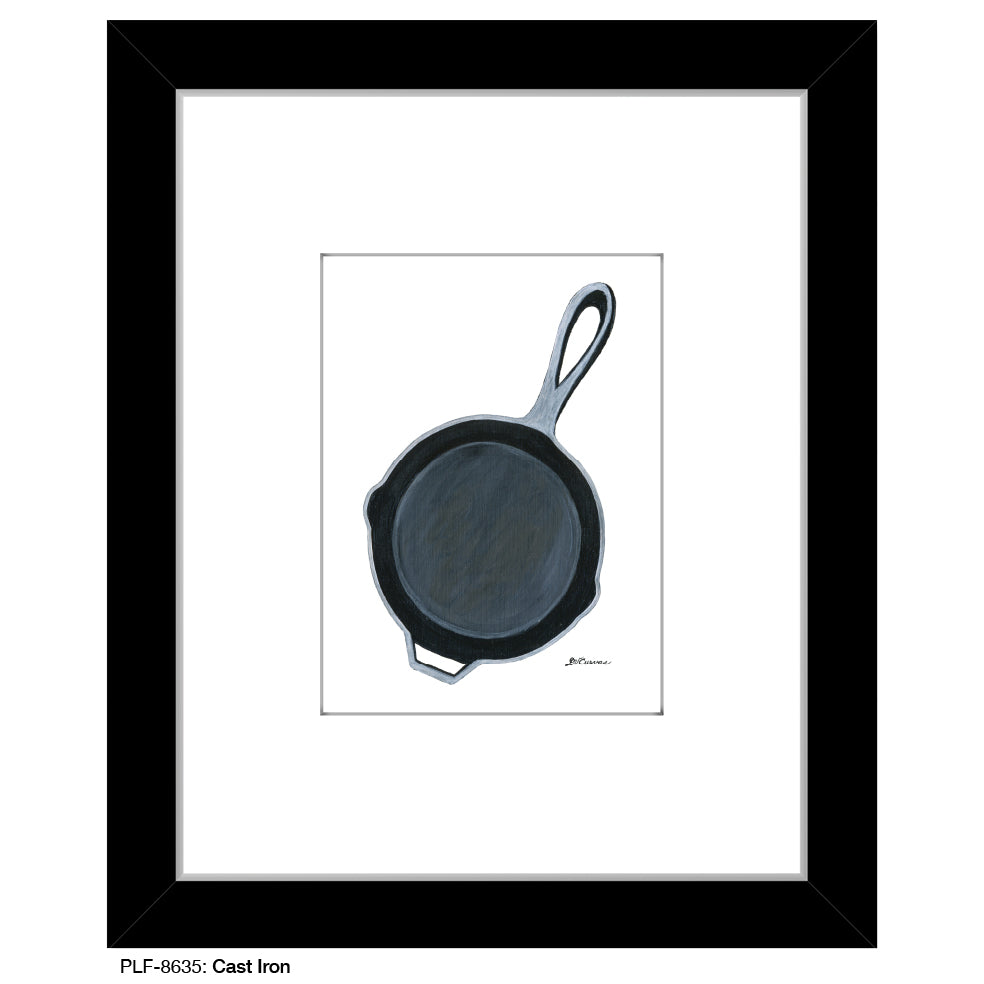 Cast Iron, Print (#8635) - Printed Canvas