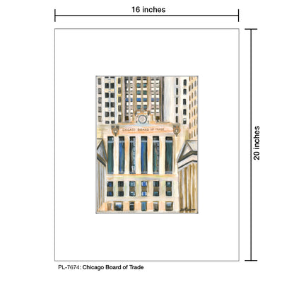 Chicago Board of Trade, Print (#7674) - Printed Canvas