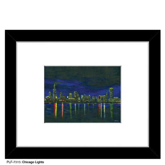 Chicago Lights, Print (#7315) - Printed Canvas