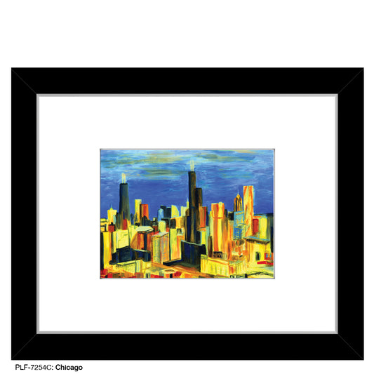 Chicago, Print (#7254C) - Printed Canvas