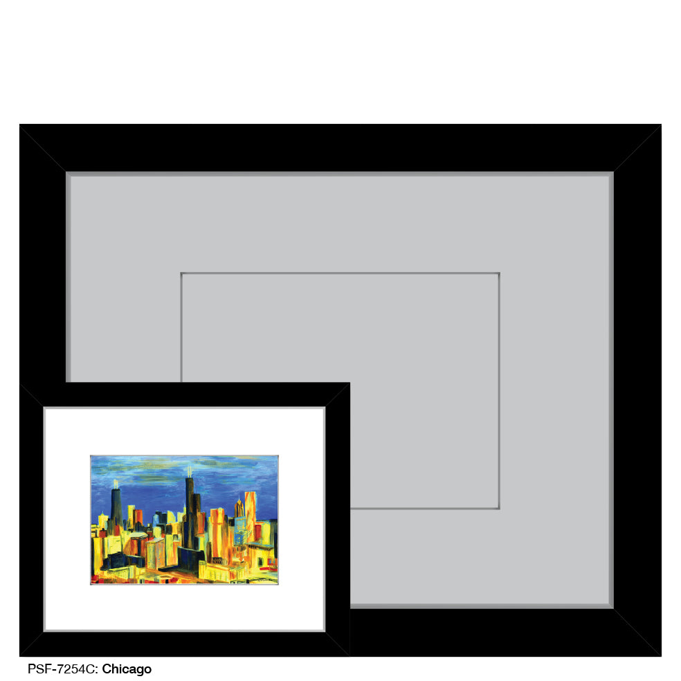 Chicago, Print (#7254C) - Printed Canvas