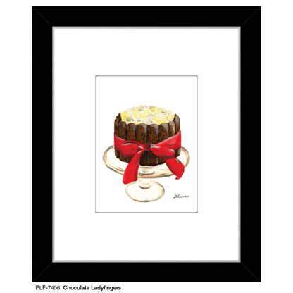 Chocolate Ladyfingers, Print (#7456) - Printed Canvas