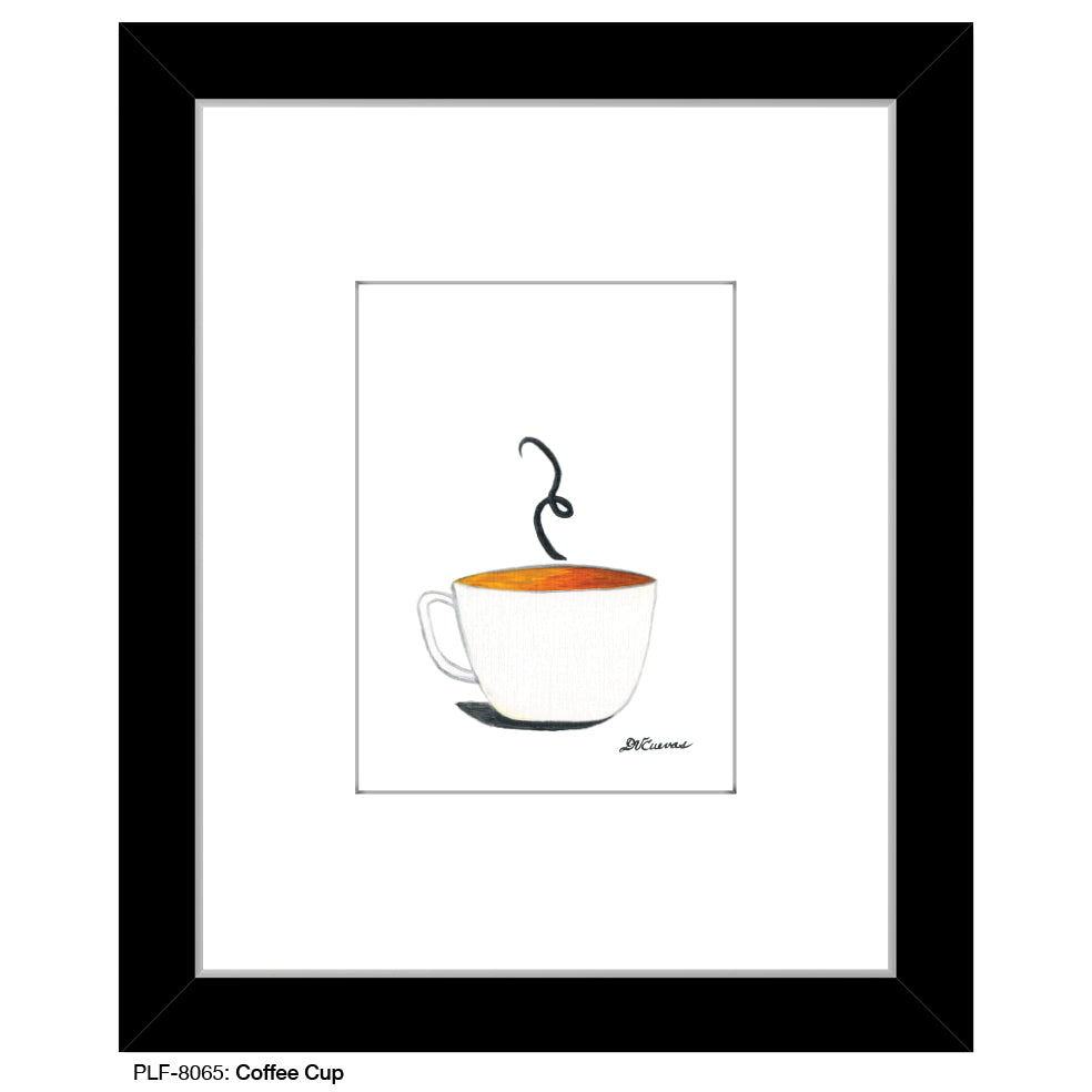 Coffee Cup, Print (#8065) - Printed Canvas