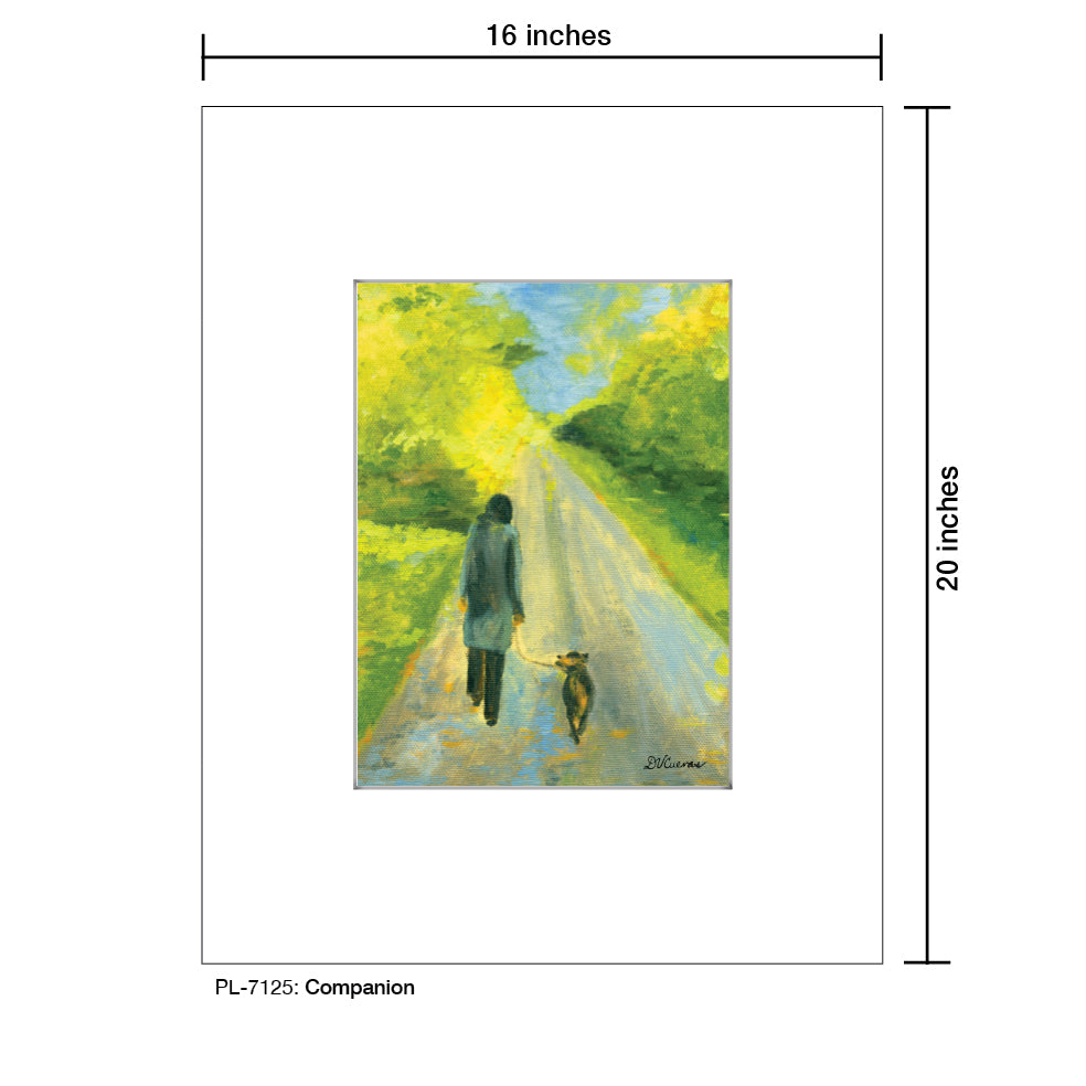 Companion, Print (#7125) - Printed Canvas