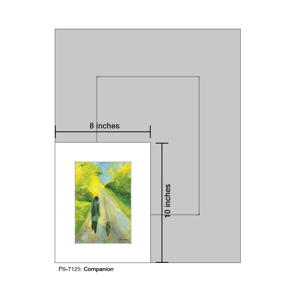 Companion, Print (#7125) - Printed Canvas