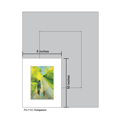 Companion, Print (#7125) - Printed Canvas