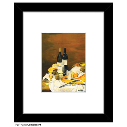 Compliment, Print (#7235) - Printed Canvas