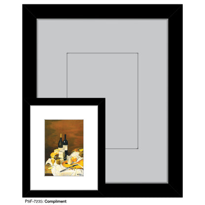 Compliment, Print (#7235) - Printed Canvas