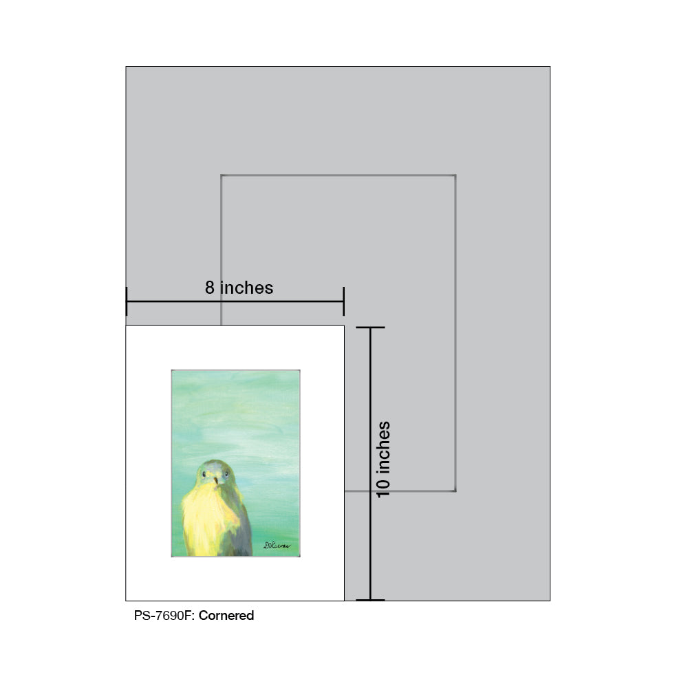 Cornered, Print (#7690F), Print Matted, www.printedcanvas.com
