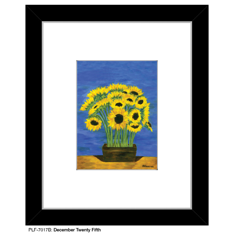 December Twenty Fifth, Print (#7017B) - Printed Canvas