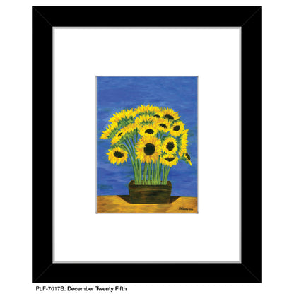 December Twenty Fifth, Print (#7017B) - Printed Canvas