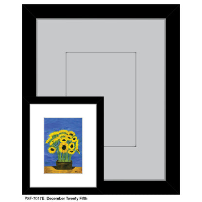 December Twenty Fifth, Print (#7017B) - Printed Canvas