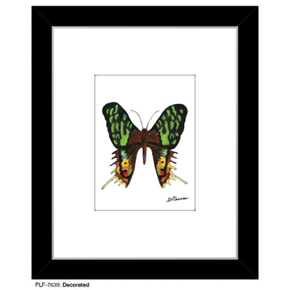 Decorated, Print (#7639B), Print Matted, www.printedcanvas.com