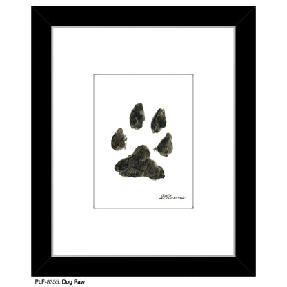 Dog Paw, Print (#8355) - Printed Canvas