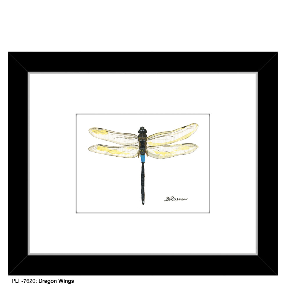 Dragon Wings, Print (#7620C), Print Matted, www.printedcanvas.com