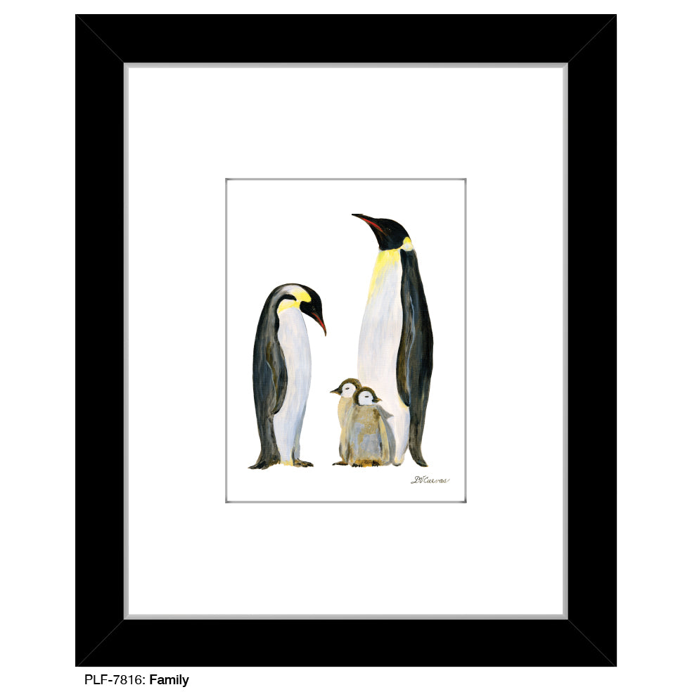 Family, Print (#7816A), Print Matted, www.printedcanvas.com