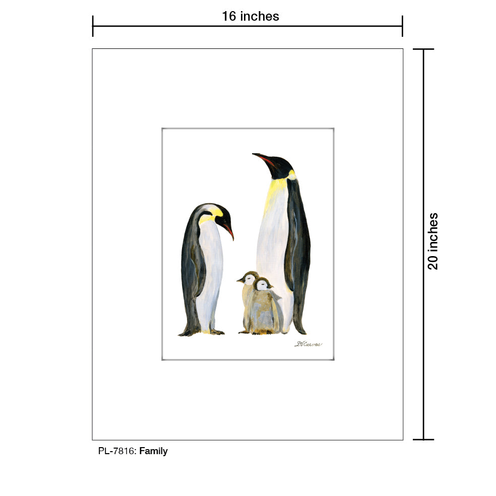 Family, Print (#7816A), Printe Matted, www.printedcanvas.com
