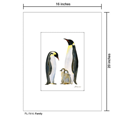 Family, Print (#7816A), Printe Matted, www.printedcanvas.com