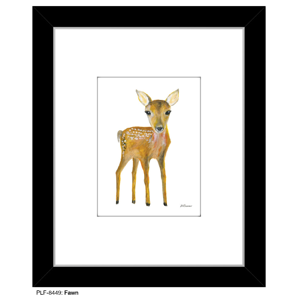 Fawn, Print (#8449A), Print Matted, www.printedcanvas.com