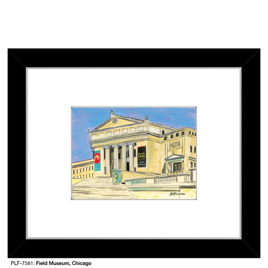 Field Museum, Chicago, Print (#7581) - Printed Canvas