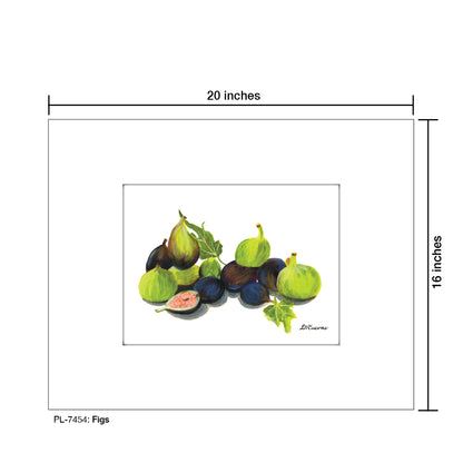 Figs, Print (#7454) - Printed Canvas