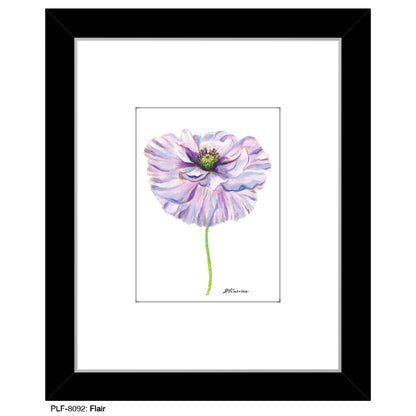 Flair, Print (#8092A), Print Matted, www.printedcanvas.com