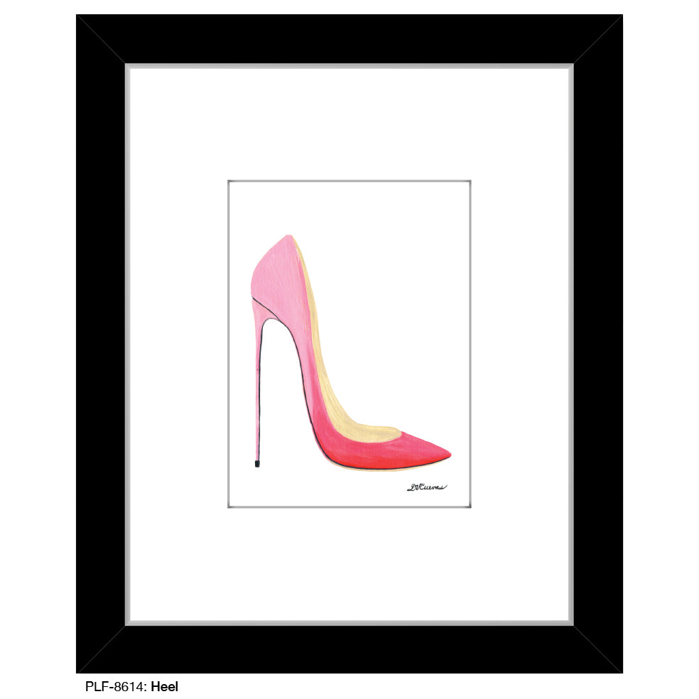 Heel, Print (#8614A), Print Matted, www.printedcanvas.com