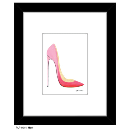 Heel, Print (#8614A), Print Matted, www.printedcanvas.com