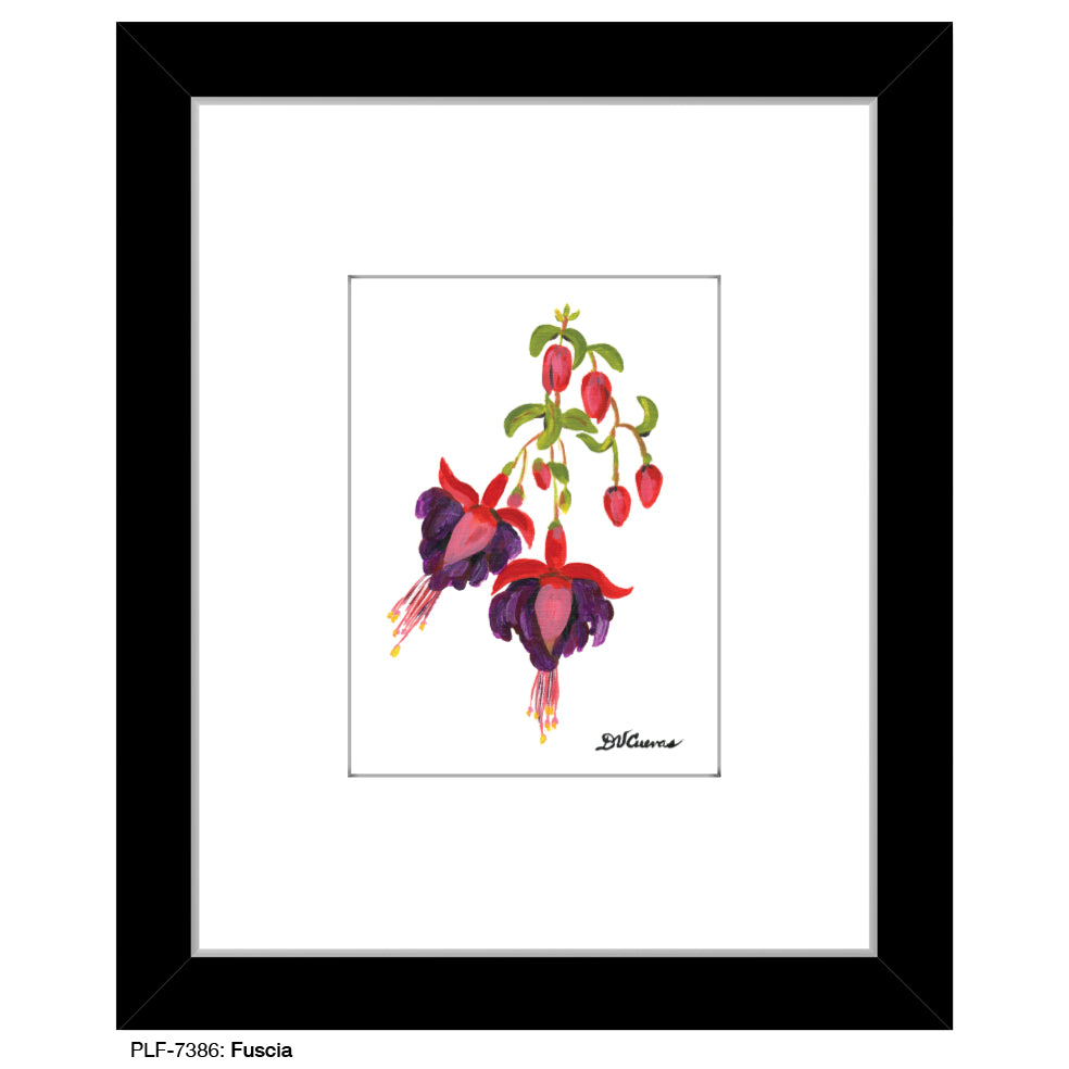 Fuscia, Print (#7386) - Printed Canvas