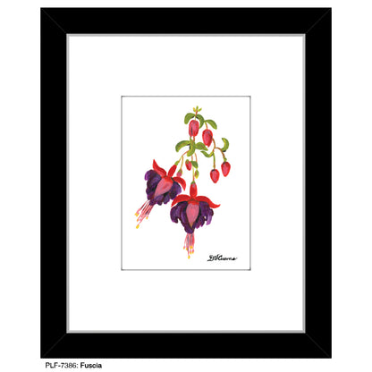 Fuscia, Print (#7386) - Printed Canvas