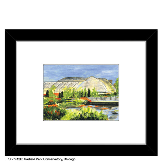 Garfield Park Conservatory, Chicago, Print (#7412B) - Printed Canvas