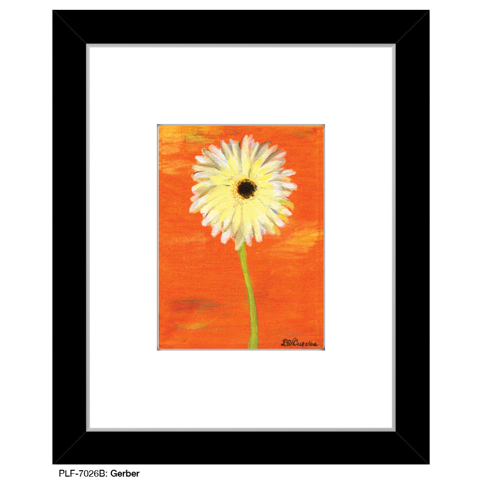 Gerber 2, Print (#7026B) - Printed Canvas
