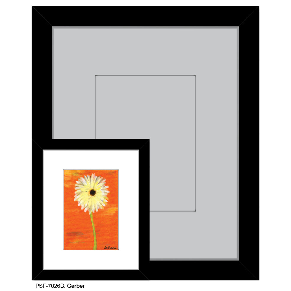 Gerber 2, Print (#7026B) - Printed Canvas