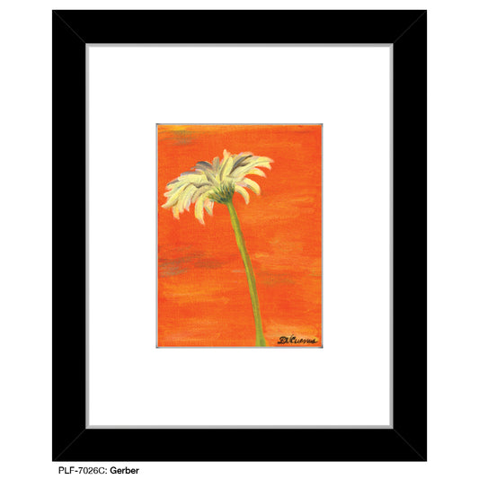 Gerber 3, Print (#7026C) - Printed Canvas