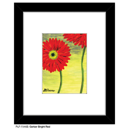 Gerber Bright Red 2, Print (#7346B) - Printed Canvas