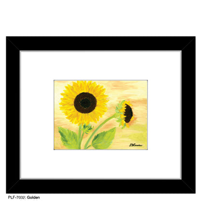Golden, Print (#7032) - Printed Canvas