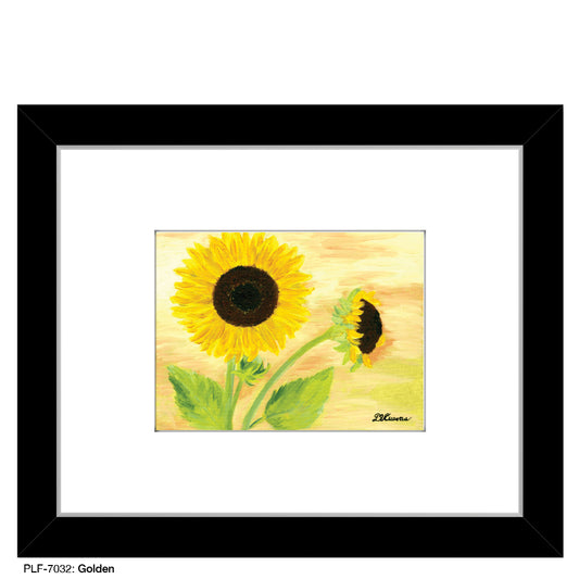 Golden, Print (#7032) - Printed Canvas