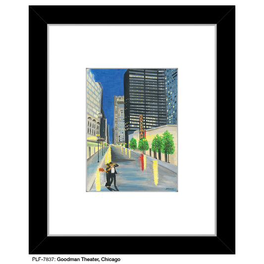 Goodman Theater, Chicago, Print (#7837) - Printed Canvas