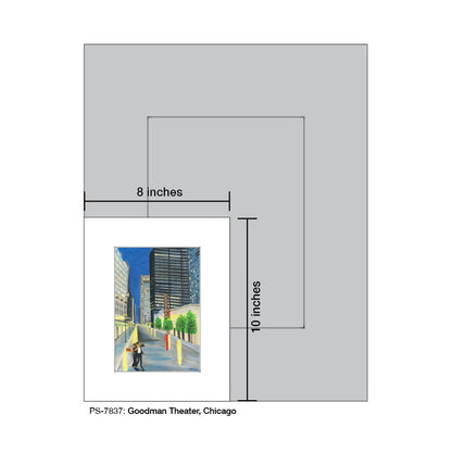Goodman Theater, Chicago, Print (#7837) - Printed Canvas