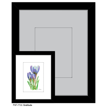 Gratitude, Print (#7759) - Printed Canvas