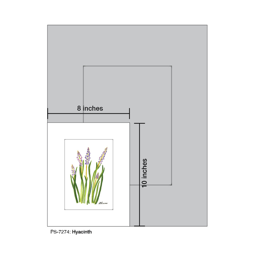 Hyacinth, Print (#7274) - Printed Canvas