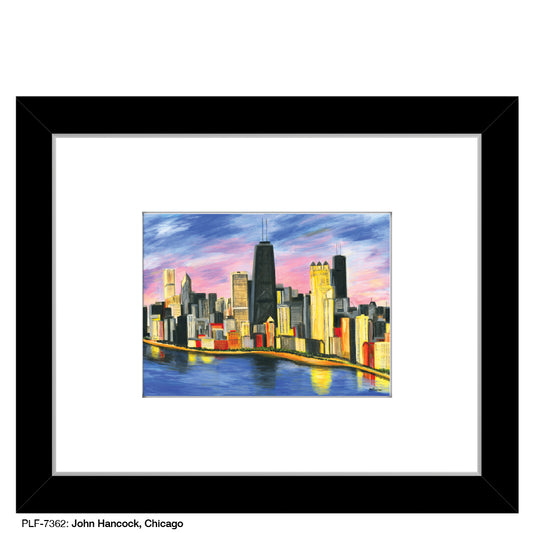 John Hancock, Chicago, Print (#7362) - Printed Canvas