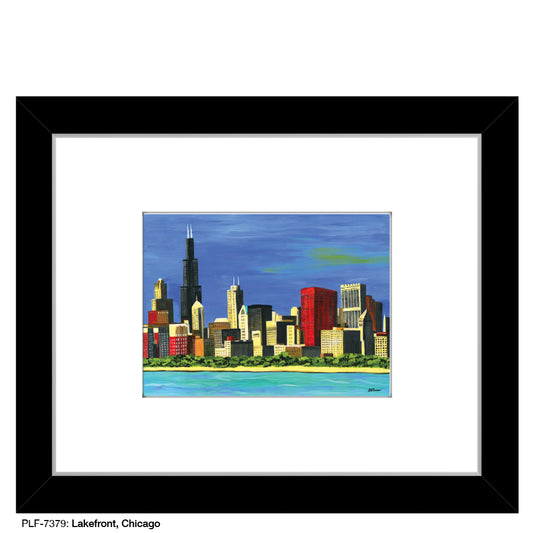 Lakefront, Chicago, Print (#7379) - Printed Canvas
