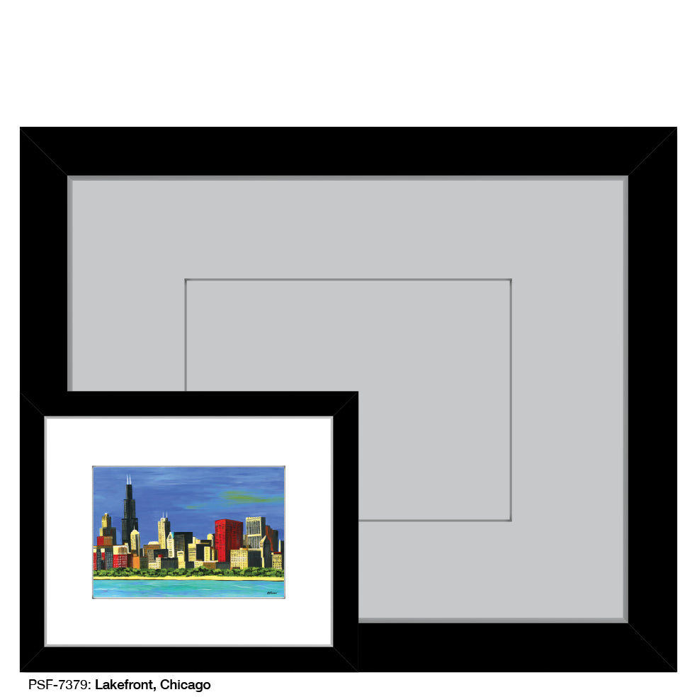 Lakefront, Chicago, Print (#7379) - Printed Canvas